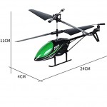 Hélicoptère de télécommande Hélicoptère Hélicoptère 4CHANNEL 2.4GHZ Mini drone avec câble de charge à distance éclairage LED cadeau de jouet mouche facile pour les garçons filles débutants